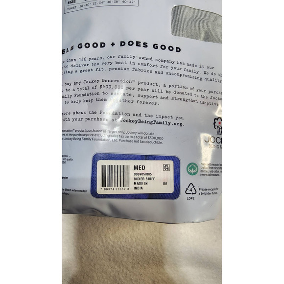 jockey boxer briefs waist 32-34'' medium - Picture 5 of 5